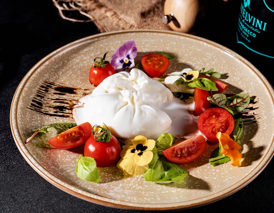 Une assiette dressée chez Artigiano